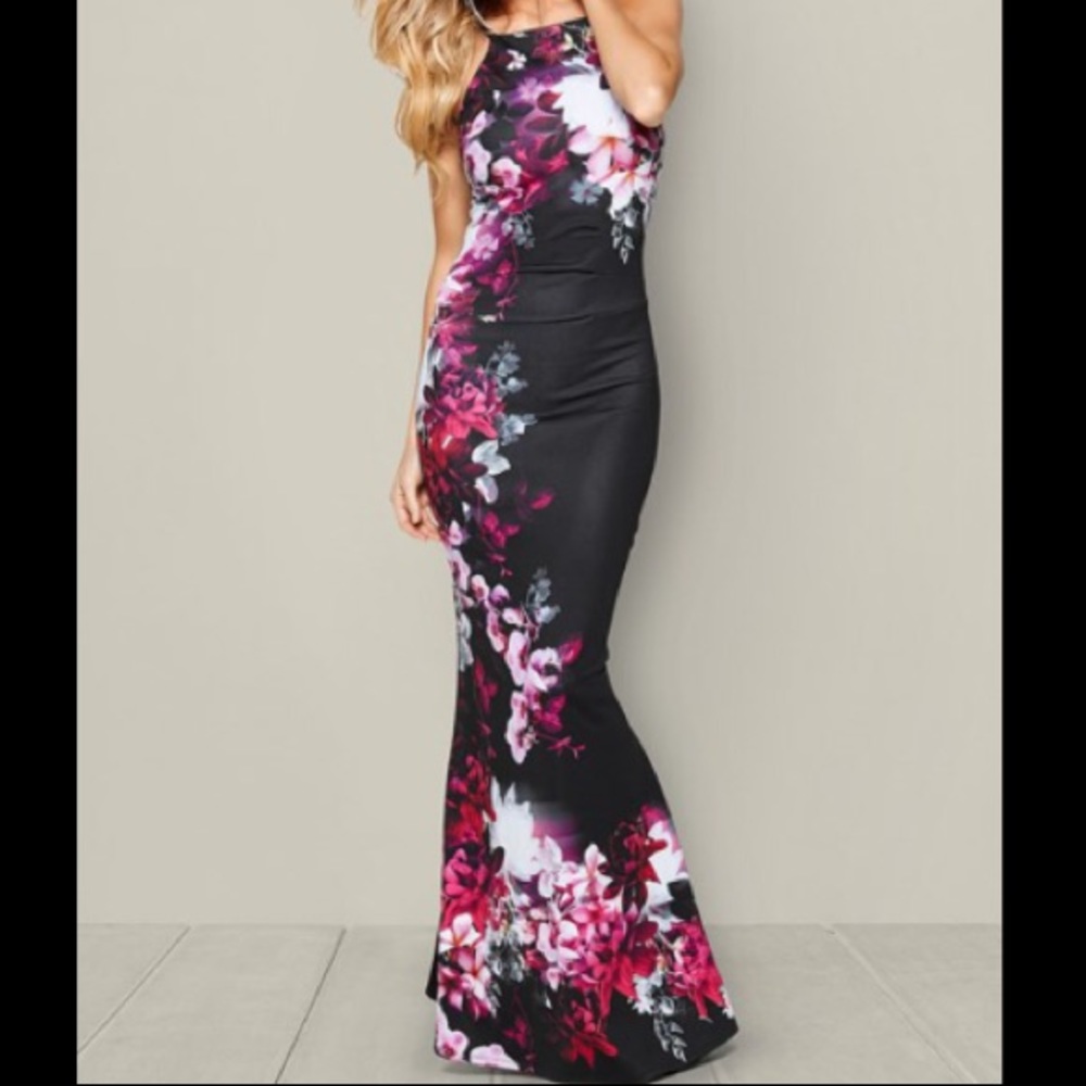 Floral Mermaid Dress